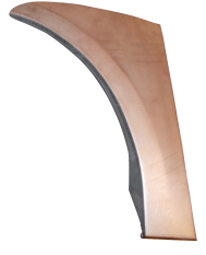 Reperaturka błotnika przedniego LEWA (tylna)
