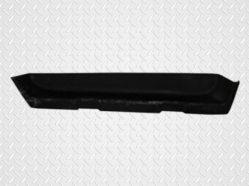 Front door gutter (left, low)
