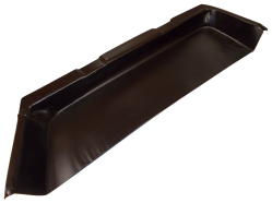 Front door gutter (left, high)