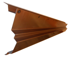 Rear panel with a floor piece