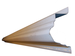 Reperaturka progu LE=PR; model 3D