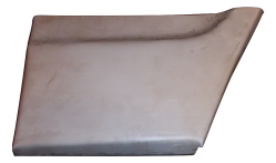 Fender repair panel (rear) in front of the wheel arch, left = behind of the wheel arch, right